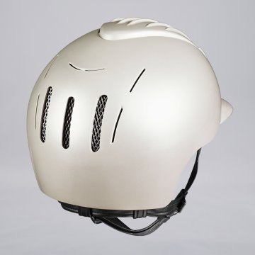 Casques, visières et accessoires Casque Horse Ball BLANC PERLE – KEP