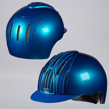 Casques, visières et accessoires Casque Horse Ball BLEU – KEP