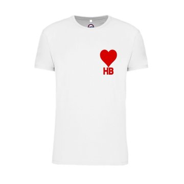 Tee-shirts Tee-shirt - Coeur White