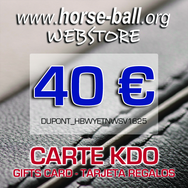 Cartes Kdo et cadeaux Carte Kdo - WHBO : 40 euros