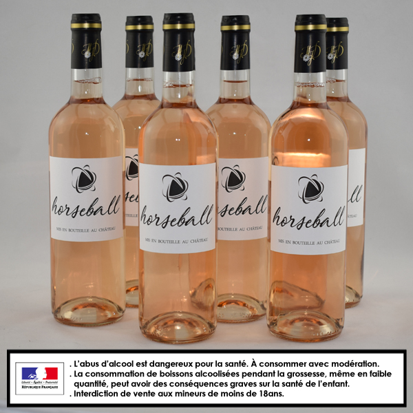 Vin Vin rosé - Cuvée Horse Ball (Caisse de 6 bouteilles)